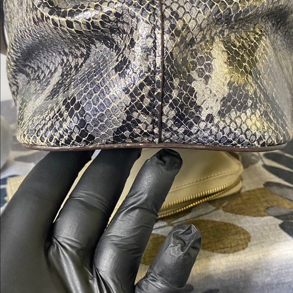 Dooney & Bourke City Barlow -Snake Skin and wallet - Picture 12 of 14